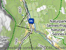 Karte: Apartments Bosc da Plan