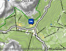 Karte: Mountain B&B - La Scalira
