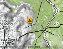 Karte: Boè See / Lago Boè