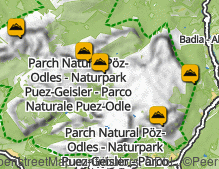 Karte: Puez-Geisler-Gardenaccia