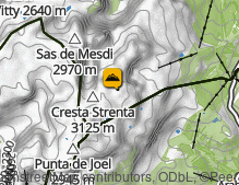 Karte: Vallonspitze / Cima Vallon